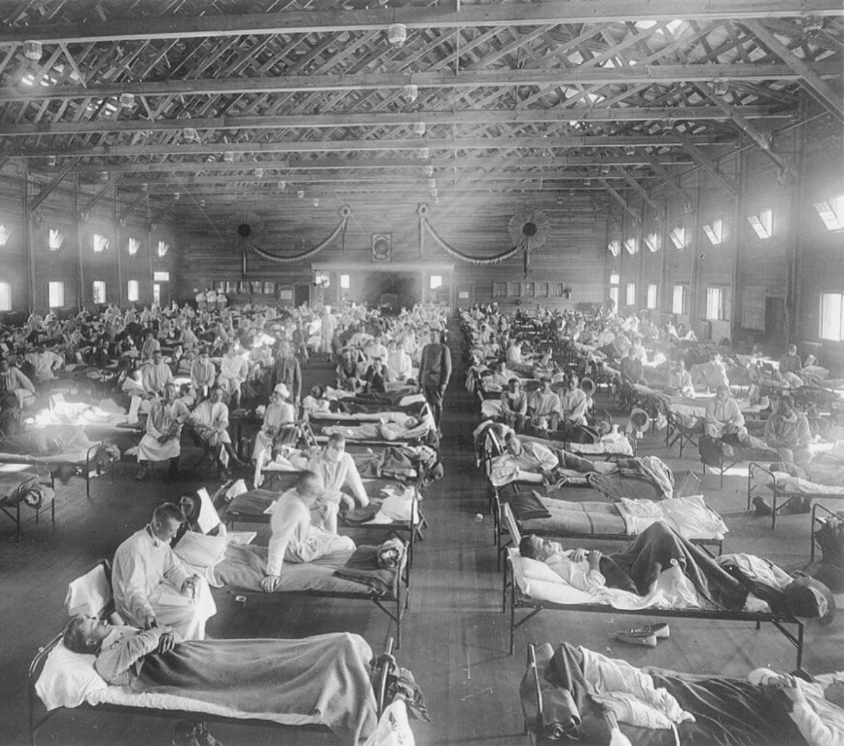 Как хоронили во время испанки